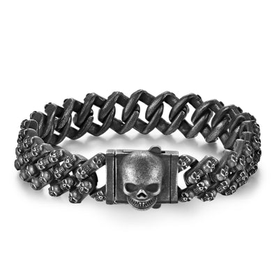 Vintage Creative Skull Stainless Steel Bracelet